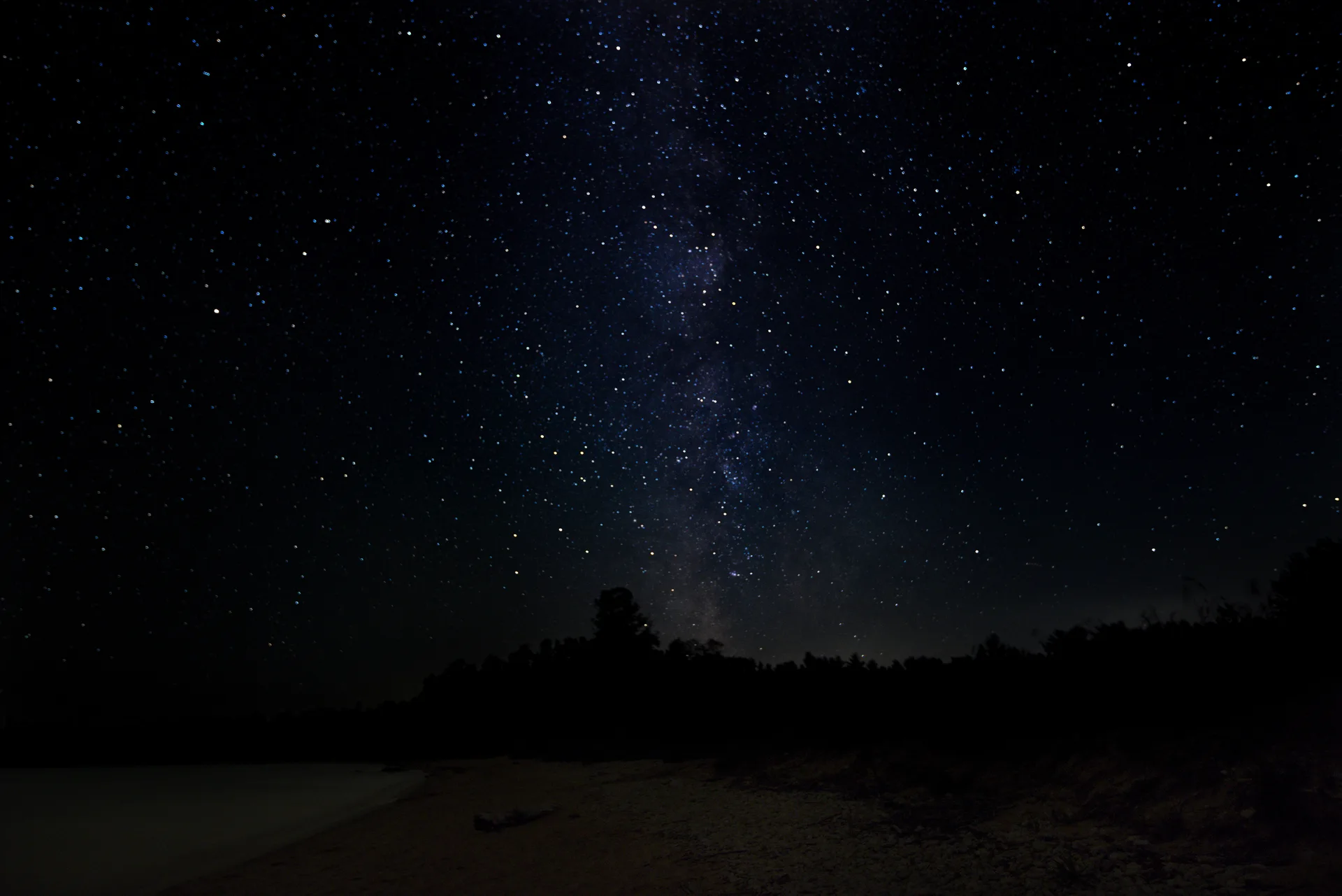 A breathtaking view of the night sky from Door County's dark sky observatory